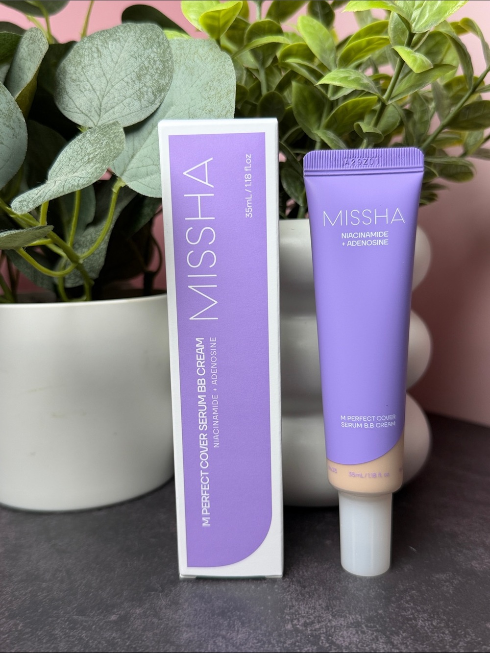 MISSHA M Perfect Cover Serum BB Cream - Purple